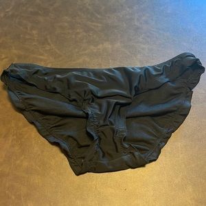 Women’s black bikini bottom